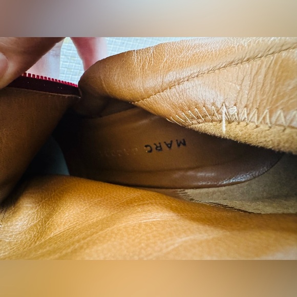 🔥🔥FINAL CLEARENCE🔥🔥 MARC JACOBS Made in Italy Red Leather Bootie - Picture 11 of 14